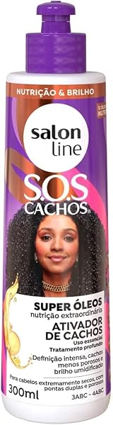 Ativador de Cachos Salon Line SOS Cachos Super Óleos