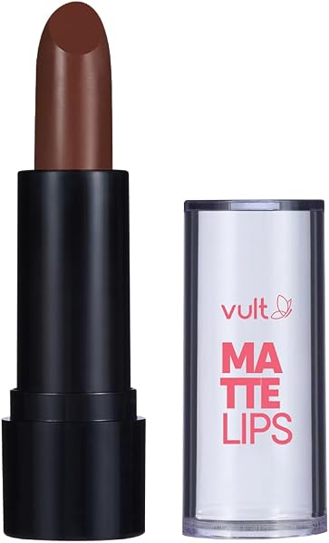 Batom Matte Vult Marrom Chocolate