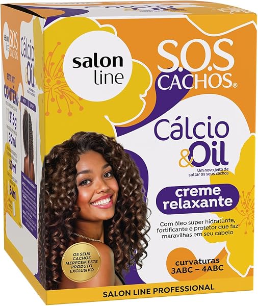 Creme Relaxante Salon Line Guanidina Cálcio & Oil