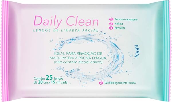 Daily Clean Toalhas Umedecidas