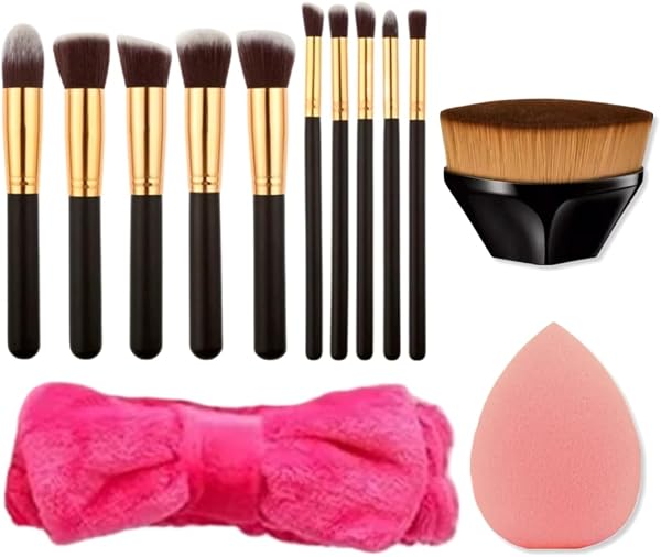 Kit Completo de Pincéis Kabuki