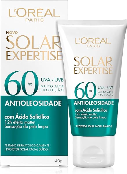 L'Oréal Paris Protetor Solar Facial Antioleosidade FPS60