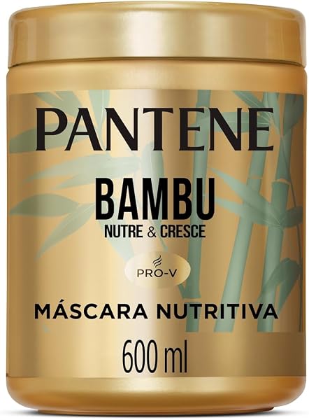 Máscara Pantene Bambu Nutre e Cresce