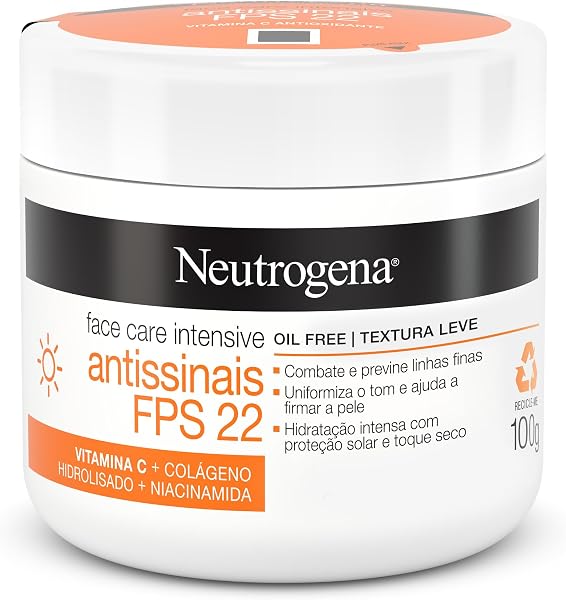 Neutrogena Hidratante Facial Antissinais FPS 22