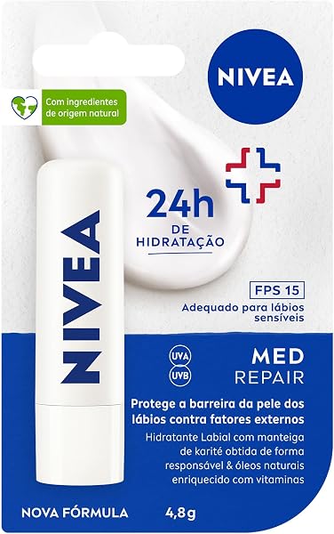 NIVEA Protetor Labial Med Repair FPS 15