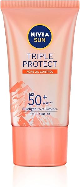 NIVEA Sun Protetor Facial Tripla Proteção FPS 50