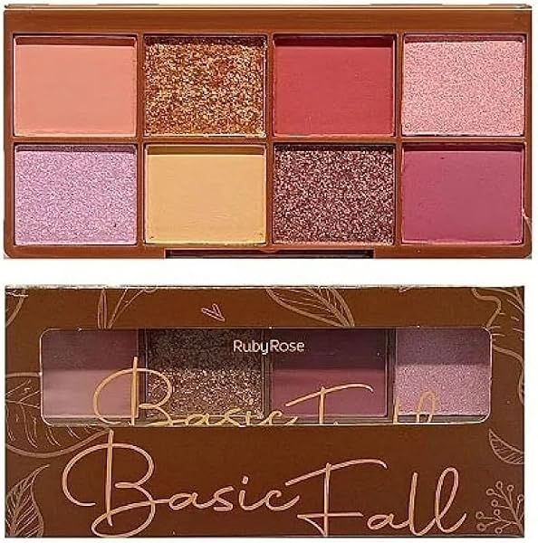 Paleta de Sombras Basic Fall Ruby Rose