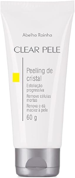 Peeling de Cristal Clear Pele Abelha Rainha