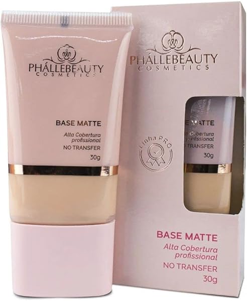 Phallebeauty Base Matte Alta Cobertura Cor 3